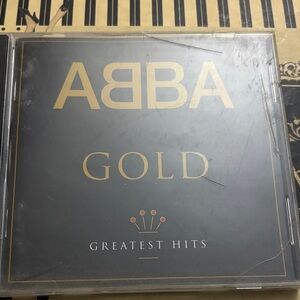 ABBA GOLD Greatest Hits CD - Black & Gold